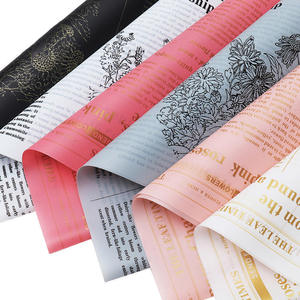 Nuevo Diseño de Papel Sintético Nosa para Envolver Flores, Hierbas y Plantas, Decoraciones, Película Plástica Recubierta con Papel Recubierto de PE - Product Image 2