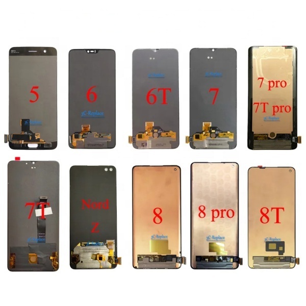 Display for OnePlus 2 3 5 6 7 8 LCD Touch Screen Digitizer for Oneplus 3T 5T 6T 7T 8Pro Mobile Phone Replacement Parts Assembly