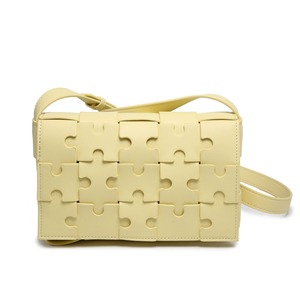 2025 Spring Summer New Fashion Vintage Women's Small Square <strong>Bag</strong> Retro Jigsaw Weaving Waterproof Single Shoulder Messenger <strong>Bag</strong> - Product Image 2