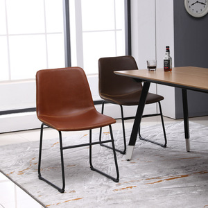 Tabouret de <span class=keywords><strong>bar</strong></span> moderne rembourré en cuir PU avec base stable pour <span class=keywords><strong>bar</strong></span> à domicile et salle à manger - Product Image 2