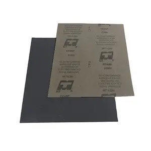 Keemo 9 x 3.6 inches silicone carbide abrasive latex waterproof wet/dry sandpaper sand paper sheets supplier