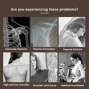 Ayarlanabilir neopren kumaş geri Brace evrensel omuz desteği ve sıkıştırma bakır infüzyon oturan duruş düzeltici - Product Image 4