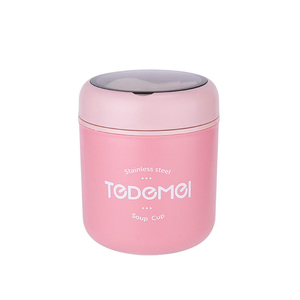 Boîte à lunch isotherme anti-fuite, gobelet isotherme en acier inoxydable, boîte à lunch à large ouverture - Product Image 5