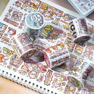 Personal isierte Washi Tape Rolle 10m 5m 3m 2m Länge Kawaii Masking Paper Washi Tape Set Hersteller