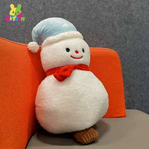 2025 Aurora boule de neige jouets en peluche doux élastique mignon peluche jouets pour enfants amusant peluches griffe Machine cadeau - Product Image 5