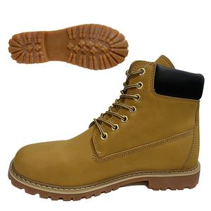 Bottes en cuir jaune classiques pour hommes Bottes tactiques pour hommes Imperméables Bottes <span class=keywords><strong>de</strong></span> <span class=keywords><strong>travail</strong></span> annuelles décontractées populaires Remises promotionnelles - Product Image 6