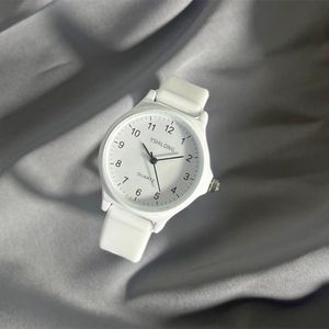 2025 New Model - Solid Color, Simple and Elegant, Fashionable and Graceful, Pointer-style, Fresh and Modern <b>Electronic</b> <b>Watch</b> - Product Image 5
