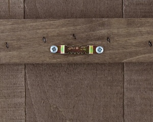 Panneau en bois pour le jour, artisanat rustique, suspension, panneau - Product Image 4