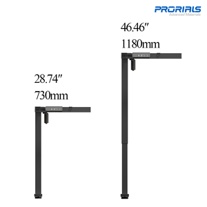 PRORIALS Venta Directa de Fábrica, Marco de Escritorio Ajustable en Altura para Muebles de Oficina, Marco de Escritorio Eléctrico de 20 mm/<span class=keywords><strong>s</strong></span> - Product Image 4