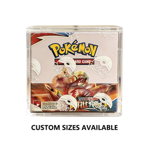Nouvelle boîte de protection en acrylique pour Pokémon ETB Booster, design moderne, écologique, décorative, prix d'usine - Product Image 2