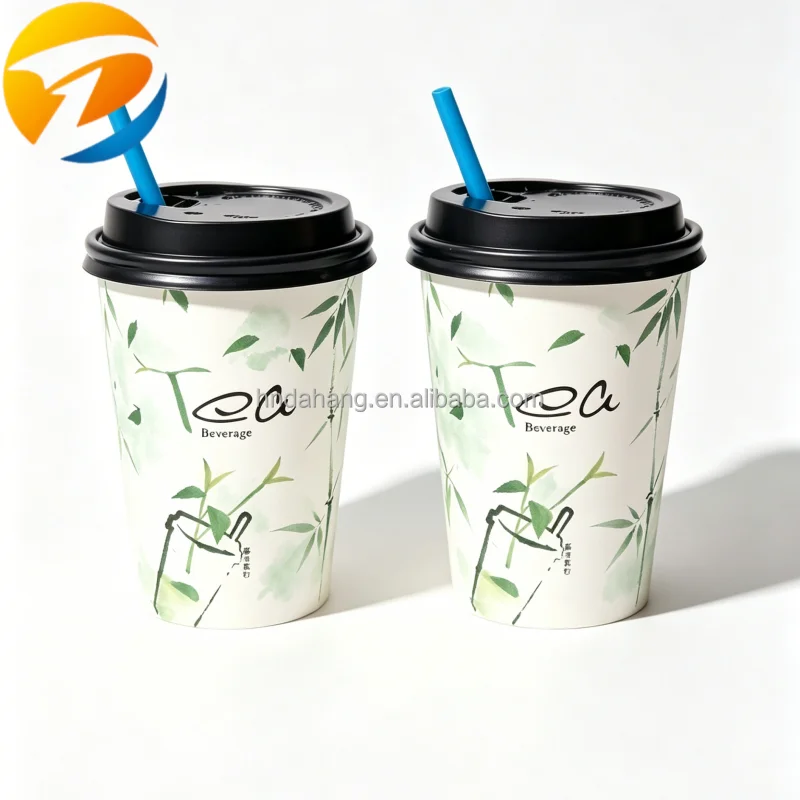 Hot Selling Factory Price Drinking Coffee Paper Cup Full Printing Color Coffee Paper Cups For Hot Water Drinking