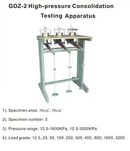 GDZ-2 Hochdruck-Konsolidierungsprüfgerät <span class=keywords><strong>Triplex</strong></span>-Konsolidierungsapparat - Product Image 3