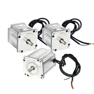 Contrôleur de moteur à courant continu 30w 50w 1/2/3kw 24/72v/220v 48volt à engrenages Bldc sans balais fabricant de pilote 12v triphasé 3000rpm