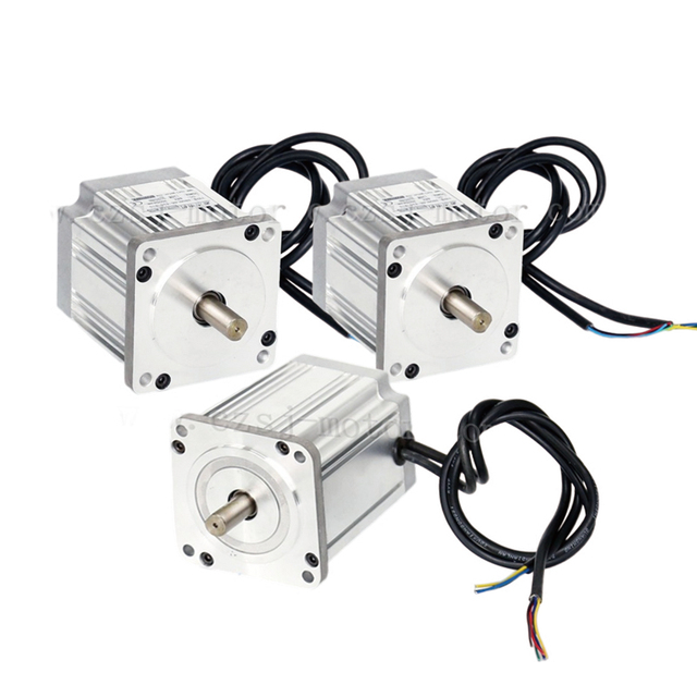 High Power Brushless Dc Motor Bldc Motor 130bl Custom Made 1kw 200w 48v Square 72v 220v 380v 3000rpm Ce IE 1