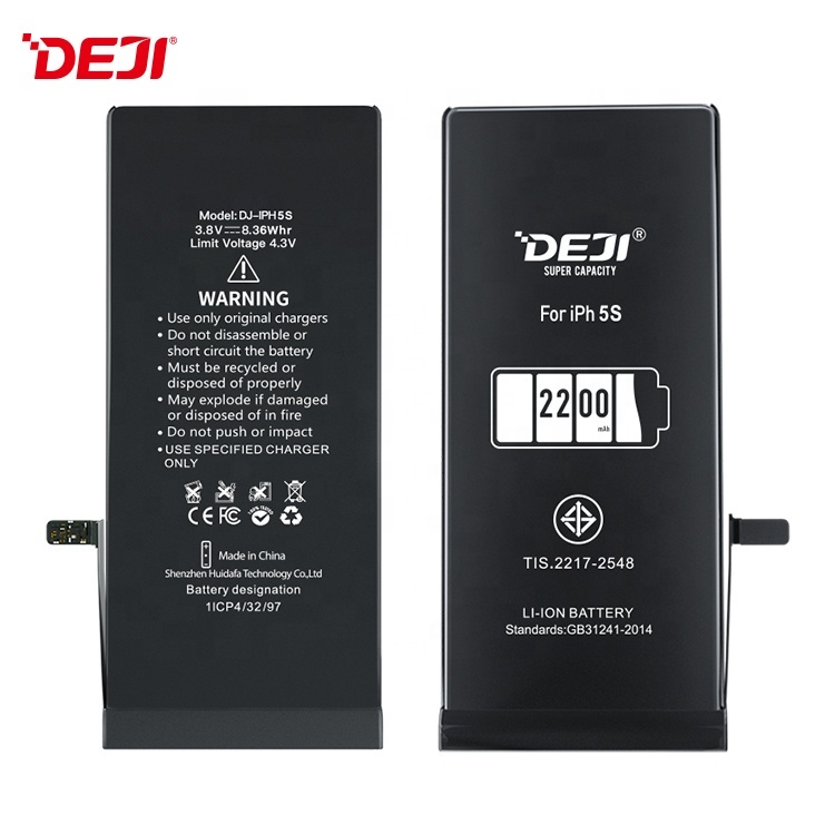 Смартфон цифровой 2220mah аккумуляторная батарея для iPhone 5S оригинальная замена