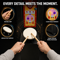 Drumming Blessings Taiko Drum Master : Jeu de rythme interactif personnalisable pour événements de carnaval, avec machine à tambour et danse