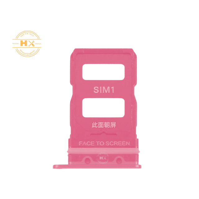 Pink SIM Tray for Xiaomi Mi 13 Lite Mobile Phone Accessories