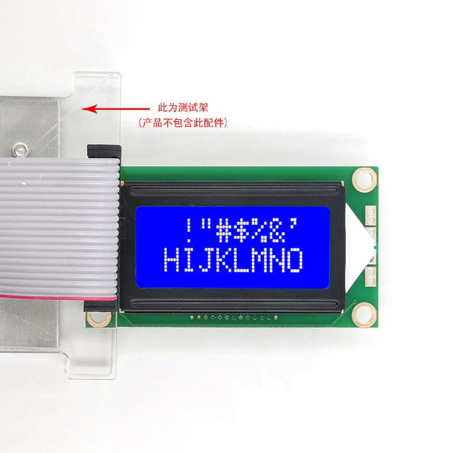 0802A High Quality Character Display Module 8x2 Alphanumeric Panel Segment LCD for Industrial Control