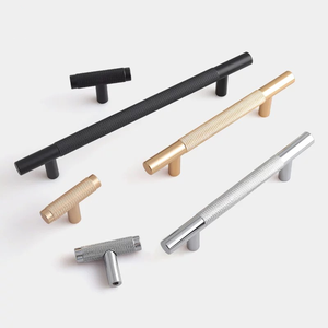 Vàng hiện đại cửa tủ xử lý thiết kế mới đồ nội thất kéo cho nhà bếp tủ phòng ngủ tủ quần áo khách sạn kho có thể điều chỉnh - Product Image 3