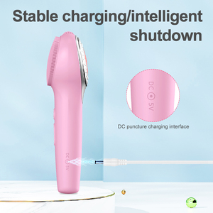 <span class=keywords><strong>Brosse</strong></span> <span class=keywords><strong>nettoyante</strong></span> électrique portable imperméable pour le <span class=keywords><strong>visage</strong></span>, best-seller, nettoyage en profondeur des pores du nez, <span class=keywords><strong>brosse</strong></span> de massage du <span class=keywords><strong>visage</strong></span> en silicone chauffante - Product Image 2