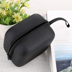 Étui de rangement pour casque EVA noir, antichoc, portable, emballage pour appareil photo numérique, sac de protection pour produits électroniques 3C - Product Image 1