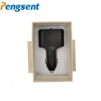 Pengsent Traceur GPS sans fil Mini Carlife, Chargeur de voiture, Positionnement en temps réel, Chargeur de téléphone allume-cigare, Dispositif 4G dissimulé, Charge rapide PC