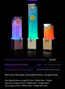 <span class=keywords><strong>เครื่อง</strong></span>จ่ายเบียร์แบบกด ขนาด 3/5 ลิตร สำหรับ<span class=keywords><strong>เครื่อง</strong></span><span class=keywords><strong>ดื่ม</strong></span>เย็น <span class=keywords><strong>น</strong></span>้ำผลไม้ เบียร์ ไว<span class=keywords><strong>น</strong></span>์ <span class=keywords><strong>พ</strong></span>ร้อมเอฟเฟกต์ไฟเรืองแสง เหมาะสำหรับบาร์ ครอบครัว - Product Image 5