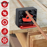 Outil auxiliaire pour la fabrication de chevilles, métrique, 8 trous, réglable, pour le travail du bois, mini perceuse électrique pratique, gabarit de fabrication de chevilles