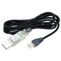 Kabel Serial Ringan dan Tahan Lama FTDI USB ke RS485/RS422 FT232RQ 5V dengan Konektor Ethernet RJ45 1 Saluran