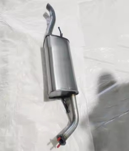 Suministro de fábrica, superventas, piezas de sistema de escape automático profesional de alta calidad, silenciador de escape de acero inoxidable 409 para Chevrolet Sail - Product Image 1