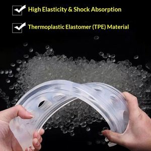 Almohadilla de Gel Amortiguadora para Amortiguadores de Coche, Reduce la Vibración, Mejora la Comodidad de Conducción, Piezas de Modificación Universal para Automóviles - Product Image 4