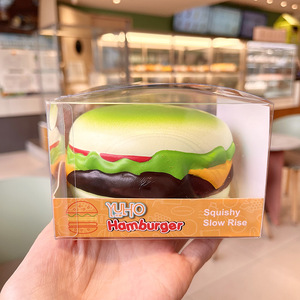 Nuevo Juguete Antiestrés de Hamburguesa Colorido, Súper Suave, Alivia la Ansiedad, Realista, Regalo de Halloween, Venta al Por Mayor - Product Image 2
