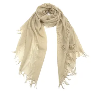Высококачественный Легкий кашемировый шарф, обычная кашемировая шаль из пашмины