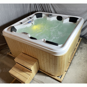 <span class=keywords><strong>Jacuzzi</strong></span> Balboa américain en acrylique pour 6 personnes, bain à remous extérieur pour villa, baignoire de massage au sol, <span class=keywords><strong>spa</strong></span> sexy - Product Image 2