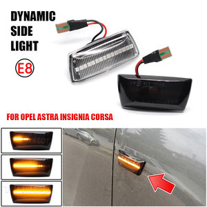 2 Luces LED Dinámicas de Señal de Giro Laterales para <span class=keywords><strong>Opel</strong></span> <span class=keywords><strong>Insignia</strong></span>, Astra H, Zafira B, Corsa D y Chevrolet Cruze - Product Image 5