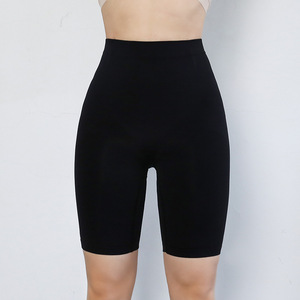 Ropa interior lisa <span class=keywords><strong>de</strong></span> talla grande <span class=keywords><strong>de</strong></span> alta elasticidad Levantamiento <span class=keywords><strong>de</strong></span> <span class=keywords><strong>cadera</strong></span> Cintura alta Control <span class=keywords><strong>de</strong></span> barriga Ropa moldeadora <span class=keywords><strong>de</strong></span> cuerpo Pantalones cortos <span class=keywords><strong>de</strong></span> compresión sin costuras Shaper - Product Image 4