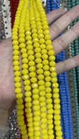 Bestone vente en gros 4mm 6mm 8mm 10mm AB couleur perles de cristal de verre rondes à facettes pour la fabrication de bijoux