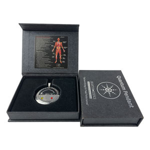 Pendentif à énergie scalaire en acier inoxydable 316L, sain, quantique, nano-magnétique, bio-sciences, équilibre, respectueux de l'environnement, EMF - Product Image 5