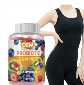 Gomitas Probióticas de Lactobacillus para Adultos al por Mayor con Sabores a Arándanos para la Salud del Tracto Urinario - Product Image 1