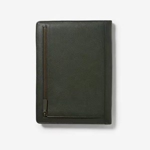 Cossni personnalisé A5 planificateur en cuir Journal cahier <span class=keywords><strong>livre</strong></span> veste couverture classique affaires fermeture éclair voyage végétalien cuir <span class=keywords><strong>livre</strong></span> manchon - Product Image 3