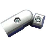 Accesorios de línea de montaje de tubería magra de aluminio de tercera generación, Conector de aluminio de 180 grados, tipo exterior de junta