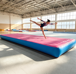 <span class=keywords><strong>Tapis</strong></span> <span class=keywords><strong>de</strong></span> gymnastique gonflable d'extérieur et d'intérieur en gros pour usine, <span class=keywords><strong>tapis</strong></span> <span class=keywords><strong>de</strong></span> gymnastique à rebond élevé avec coussin <span class=keywords><strong>de</strong></span> sécurité - Product Image 6