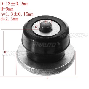 100 pièces de crampons à vis pour pneus d'hiver, pour voitures, motos, SUV, VTT, camions - Product Image 6