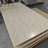 Panneau en PVC à effet marbre 3D, feuille gaufrée anti-rayures, décoration murale pour salle de bain et cuisine, approuvé CE