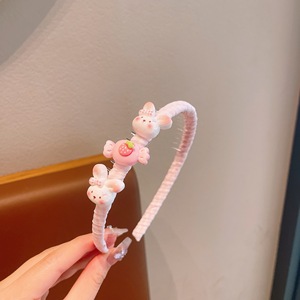Serre-têtes d'été pour enfants, mignons motifs animaux, bandeaux coréens qui n'abîment pas <span class=keywords><strong>la</strong></span> tête du bébé, accessoires de coiffure pour filles - Product Image 4