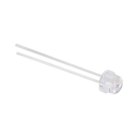 Lampada LED Personalizzabile a Forma di Cappello di Paglia Blu da 5mm con Angolo di Visione di 120 Gradi, Opzioni di Lunghezza e Colore