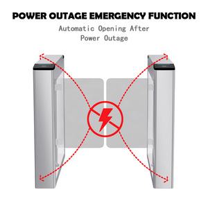 Tourniquet automatique de porte d'oscillation de moteur à faible bruit d'opération silencieuse pour la bibliothèque, l'hôpital, et les environnements d'intérieur tranquilles - Product Image 3