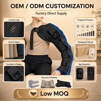 Appareil de compression séquentielle pour bras, masseur à compression d'air pour bras, amélioration de la circulation sanguine, soulagement de la douleur, manchon portable pour bras entier