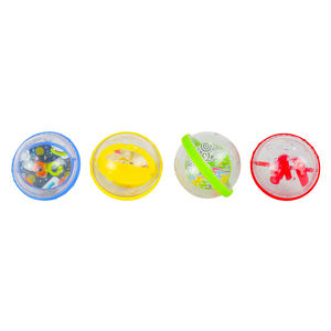 Juguete de baño para niños pequeños, juguete flotante de plástico transparente, Bola de agua, flotador de <span class=keywords><strong>burbujas</strong></span>, <span class=keywords><strong>bañera</strong></span>, juguete de baño para bebés - Product Image 1