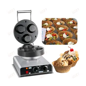 New Arrival Commercial Use Snack Machines Ice Cream Waffle Cup Cone Making Machine Electric Waffle Cone Maker For Sale